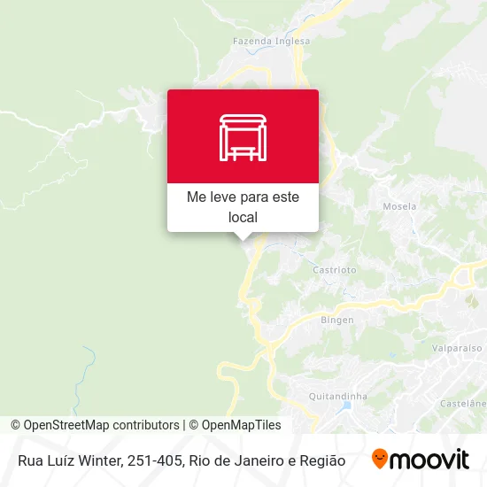 Rua Luíz Winter, 251-405 mapa