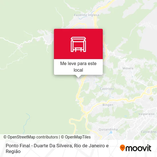 Ponto Final - Duarte Da Silveira mapa