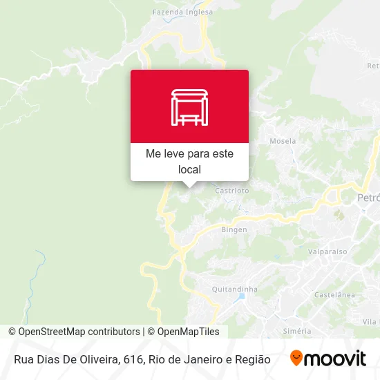 Rua Dias De Oliveira, 616 mapa