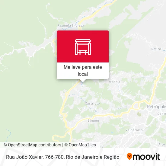 Rua João Xavier, 766-780 mapa
