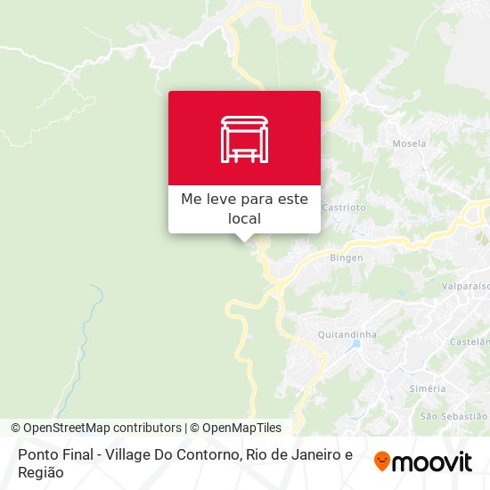 Ponto Final - Village Do Contorno mapa