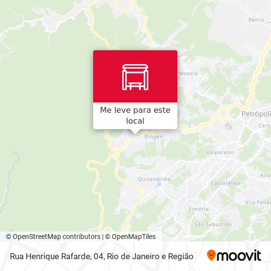Rua Henrique Rafarde, 04 mapa
