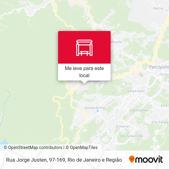 Rua Jorge Justen, 97-169 mapa