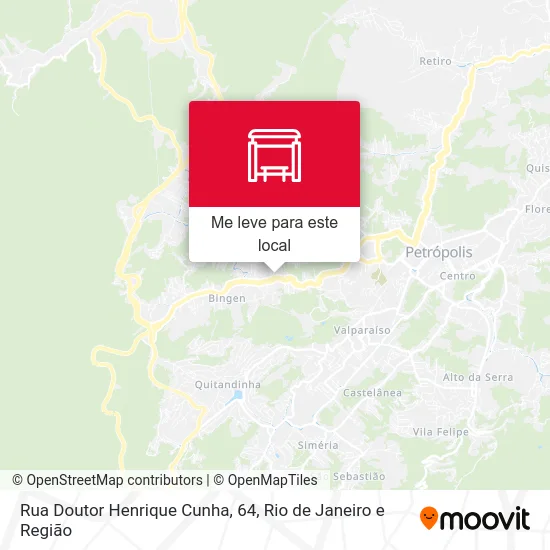 Rua Doutor Henrique Cunha, 64 mapa