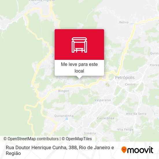 Rua Doutor Henrique Cunha, 388 mapa