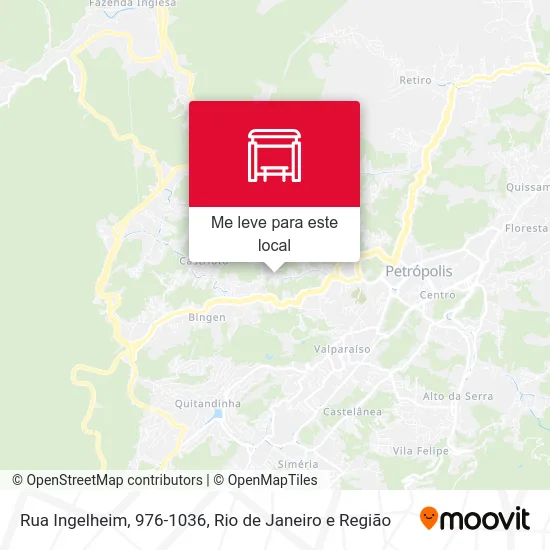 Rua Ingelheim, 976-1036 mapa