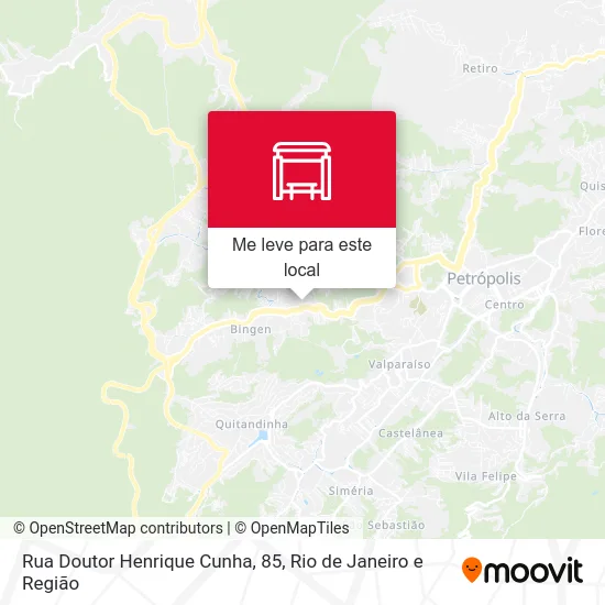 Rua Doutor Henrique Cunha, 85 mapa