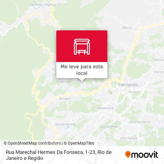 Rua Marechal Hermes Da Fonseca, 1-23 mapa