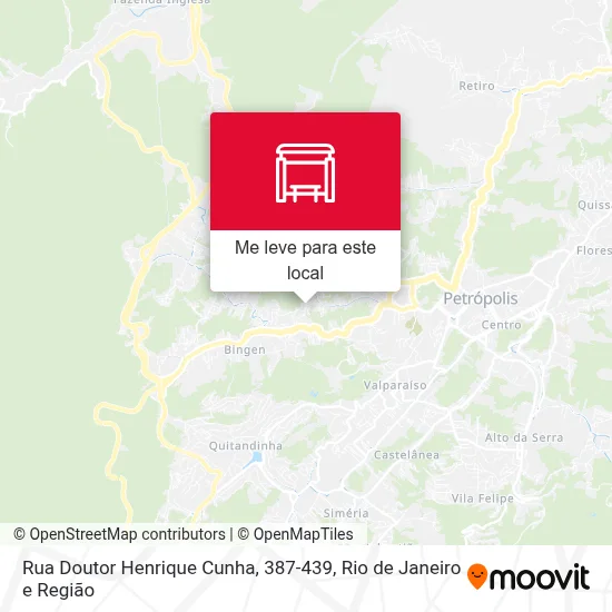 Rua Doutor Henrique Cunha, 387-439 mapa