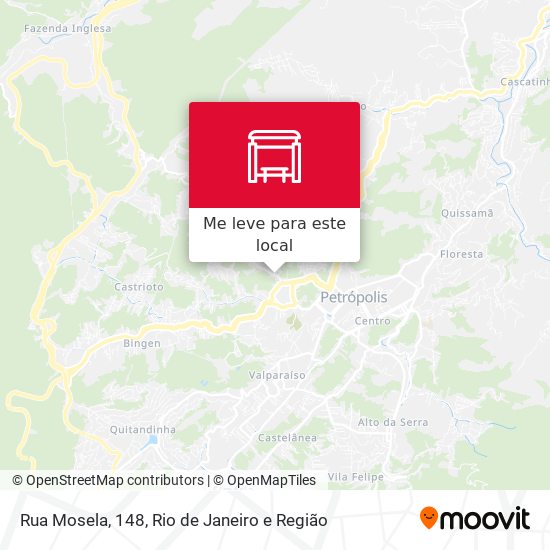 Rua Mosela, 148 mapa