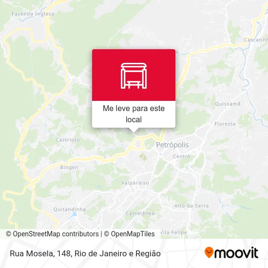 Rua Mosela, 148 mapa
