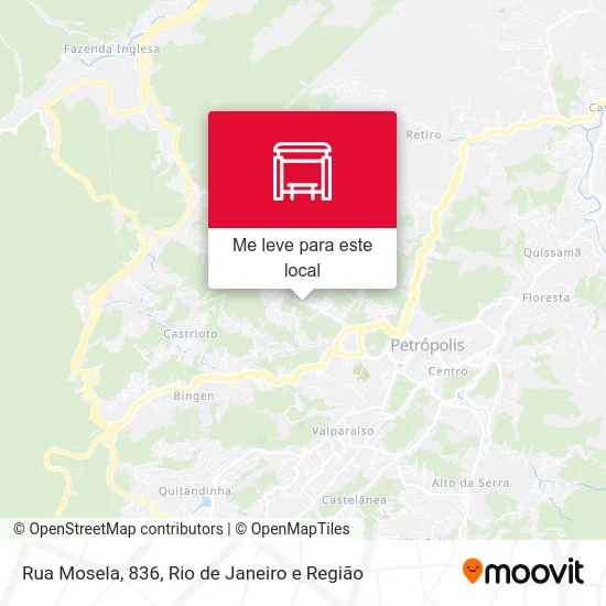 Rua Mosela, 836 mapa