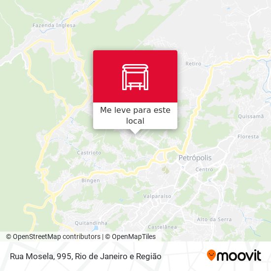 Rua Mosela, 995 mapa