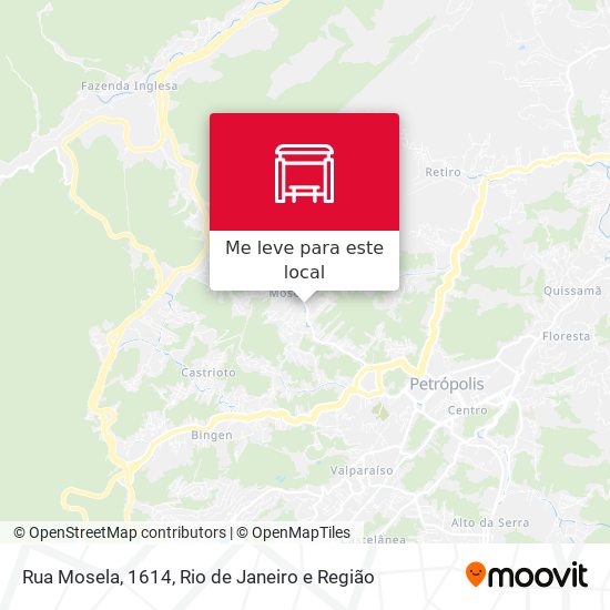Rua Mosela, 1614 mapa