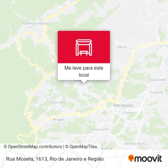 Rua Mosela, 1613 mapa