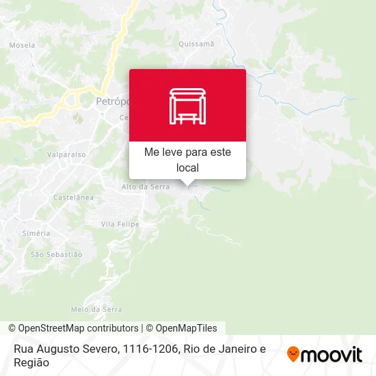 Rua Augusto Severo, 1116-1206 mapa