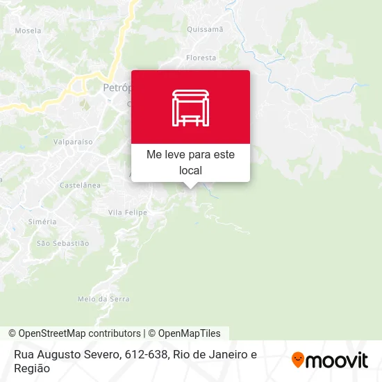 Rua Augusto Severo, 612-638 mapa