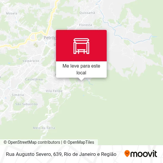 Rua Augusto Severo, 639 mapa