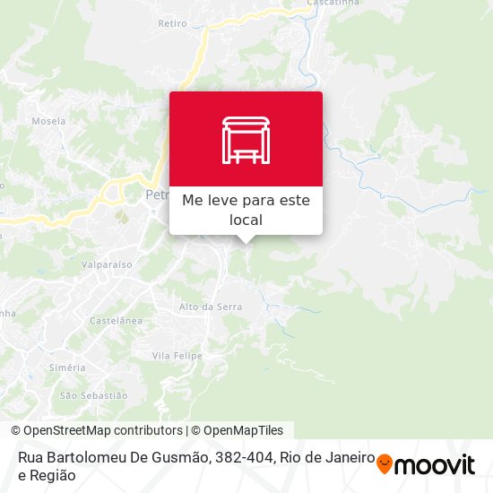 Rua Bartolomeu De Gusmão, 382-404 mapa