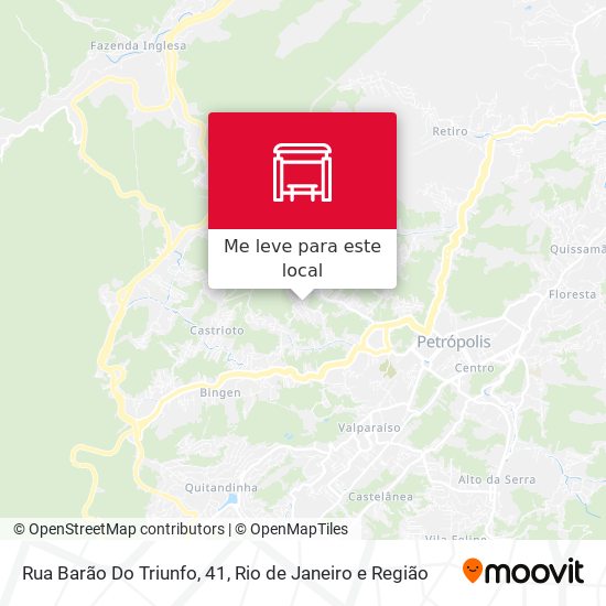 Rua Barão Do Triunfo, 41 mapa