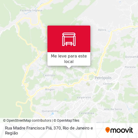 Rua Madre Francisca Piá, 370 mapa