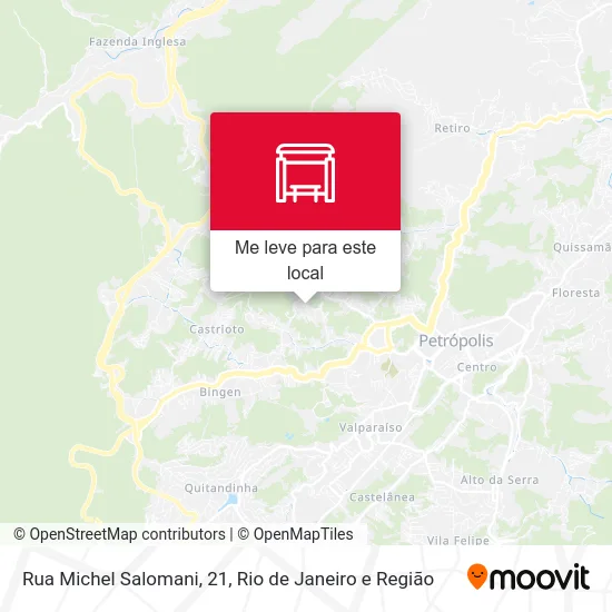 Rua Michel Salomani, 21 mapa