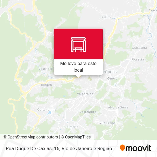 Rua Duque De Caxias, 16 mapa