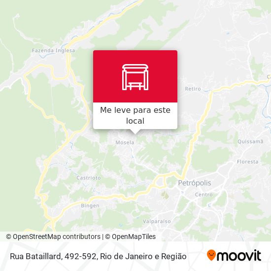 Rua Bataillard, 492-592 mapa