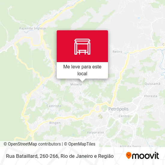 Rua Bataillard, 260-266 mapa