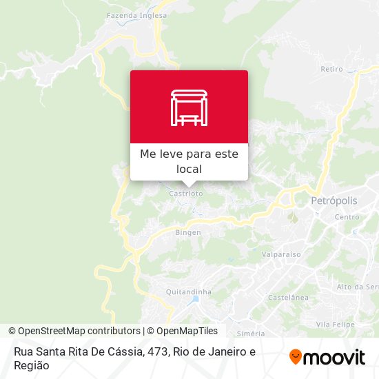 Rua Santa Rita De Cássia, 473 mapa
