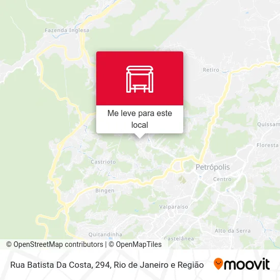 Rua Batista Da Costa, 294 mapa