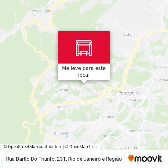 Rua Barão Do Triunfo, 231 mapa