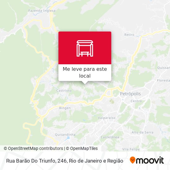 Rua Barão Do Triunfo, 246 mapa