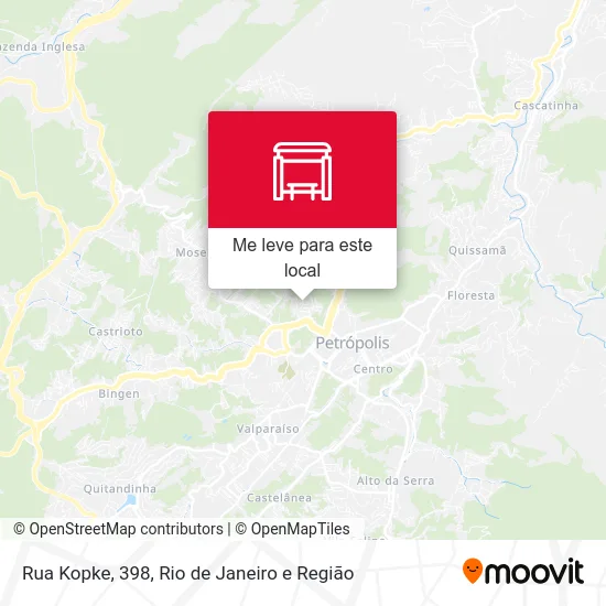 Rua Kopke, 398 mapa