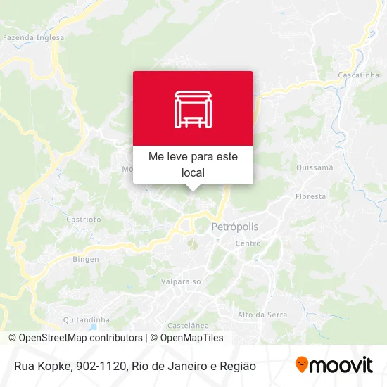 Rua Kopke, 902-1120 mapa