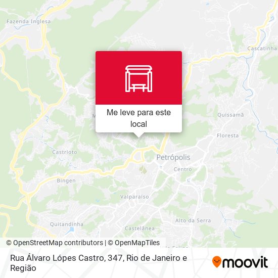 Rua Álvaro Lópes Castro, 347 mapa