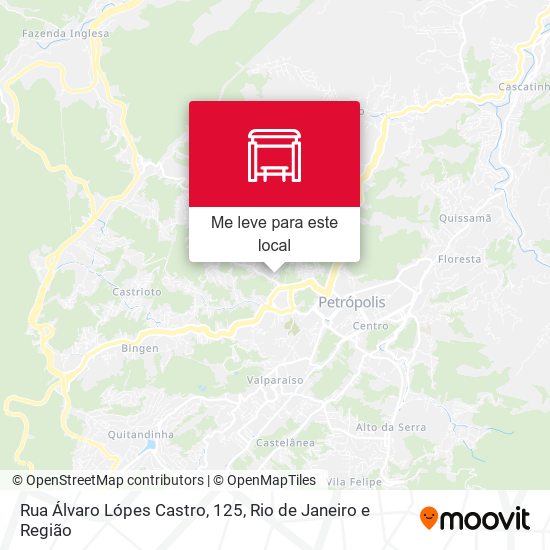 Rua Álvaro Lópes Castro, 125 mapa