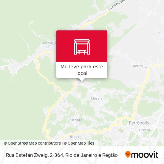 Rua Estefan Zweig, 2-364 mapa