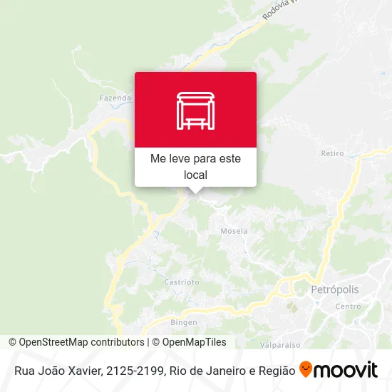 Rua João Xavier, 2125-2199 mapa