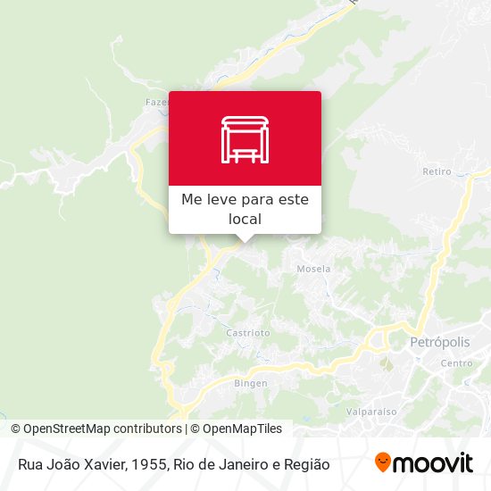 Rua João Xavier, 1955 mapa