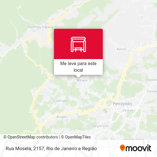 Rua Mosela, 2157 mapa