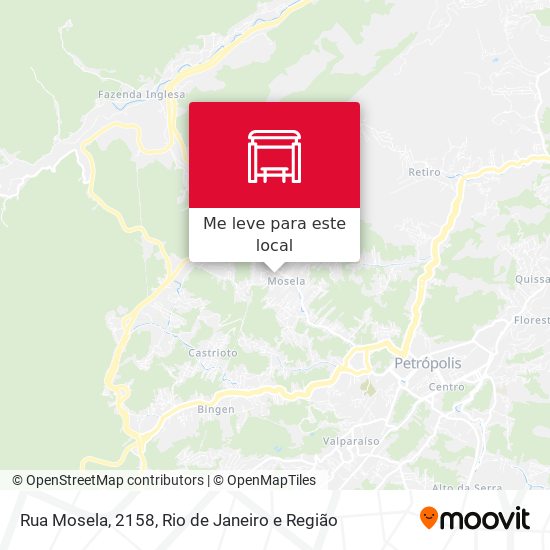 Rua Mosela, 2158 mapa