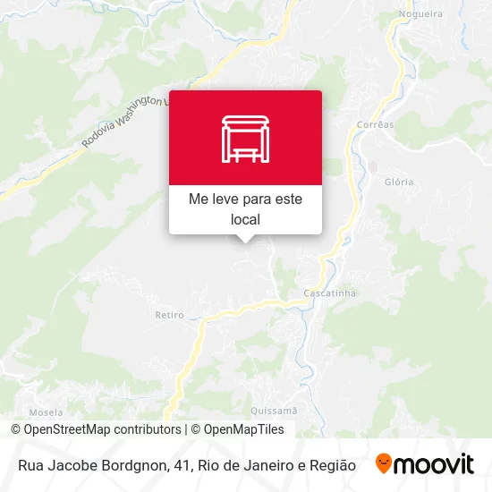Rua Jacobe Bordgnon, 41 mapa