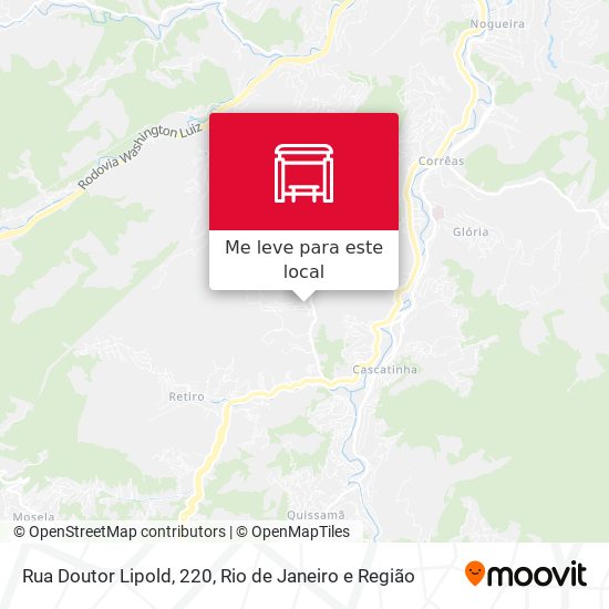 Rua Doutor Lipold, 220 mapa