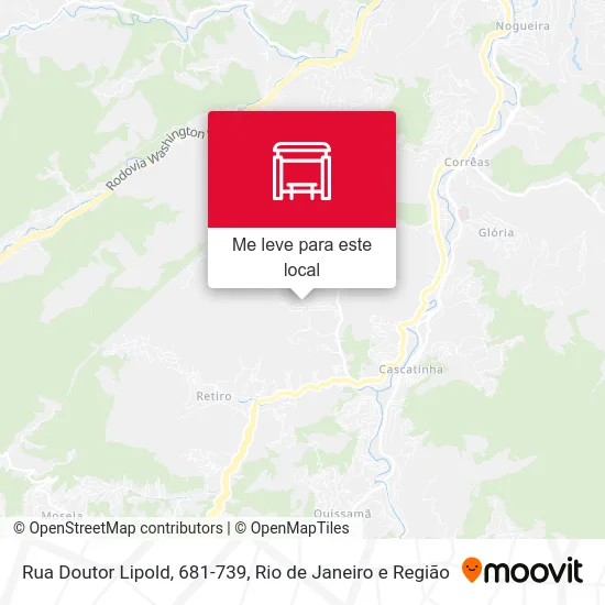 Rua Doutor Lipold, 681-739 mapa
