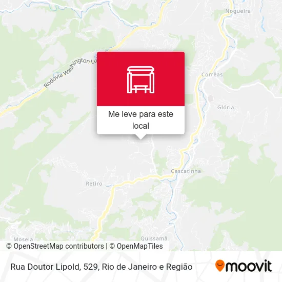 Rua Doutor Lipold, 529 mapa