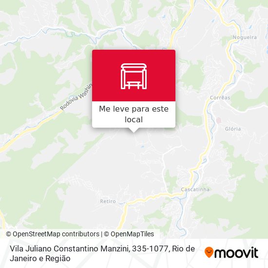 Vila Juliano Constantino Manzini, 335-1077 mapa