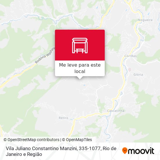 Vila Juliano Constantino Manzini, 335-1077 mapa