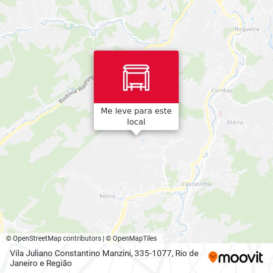 Vila Juliano Constantino Manzini, 335-1077 mapa