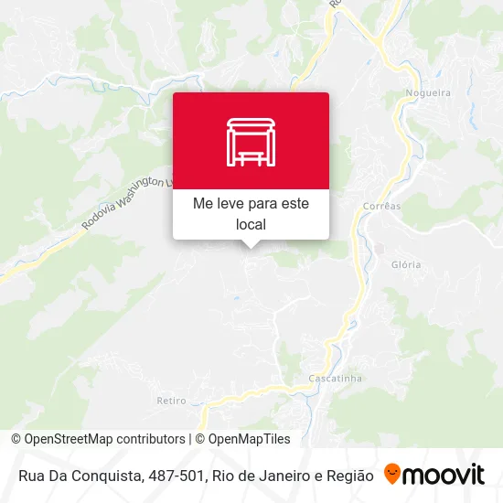 Rua Da Conquista, 487-501 mapa